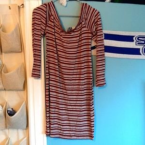 Off the shoulder dress